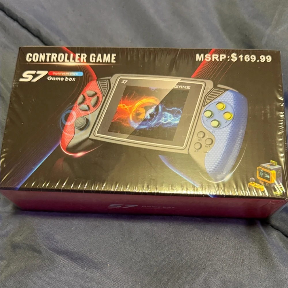 S7 Controller Game Handheld Console - Red & Blue